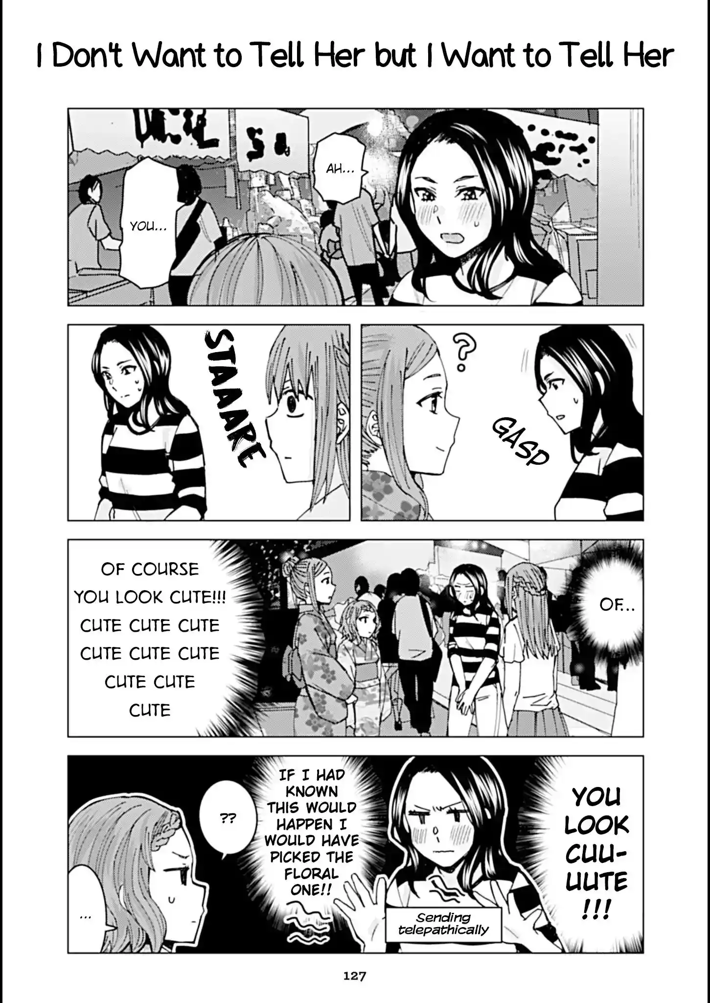 Kusanagi sensei is Being Tested Vol. 1 Ch. 111 I Don't Want to Tell Her but I Want to Tell Her