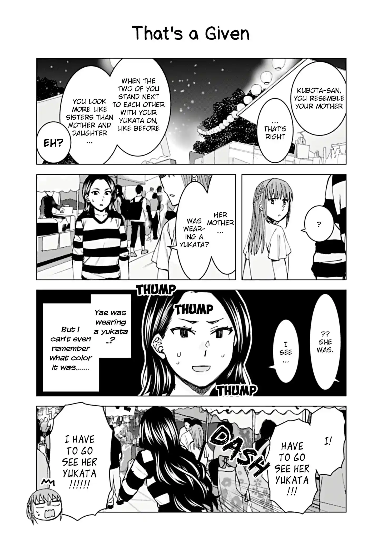 Kusanagi sensei is Being Tested Vol. 1 Ch. 113 That's a Given