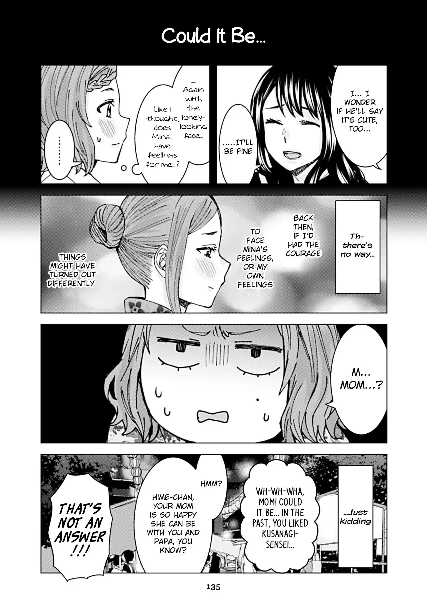 Kusanagi sensei is Being Tested Vol. 1 Ch. 119 Could It Be...