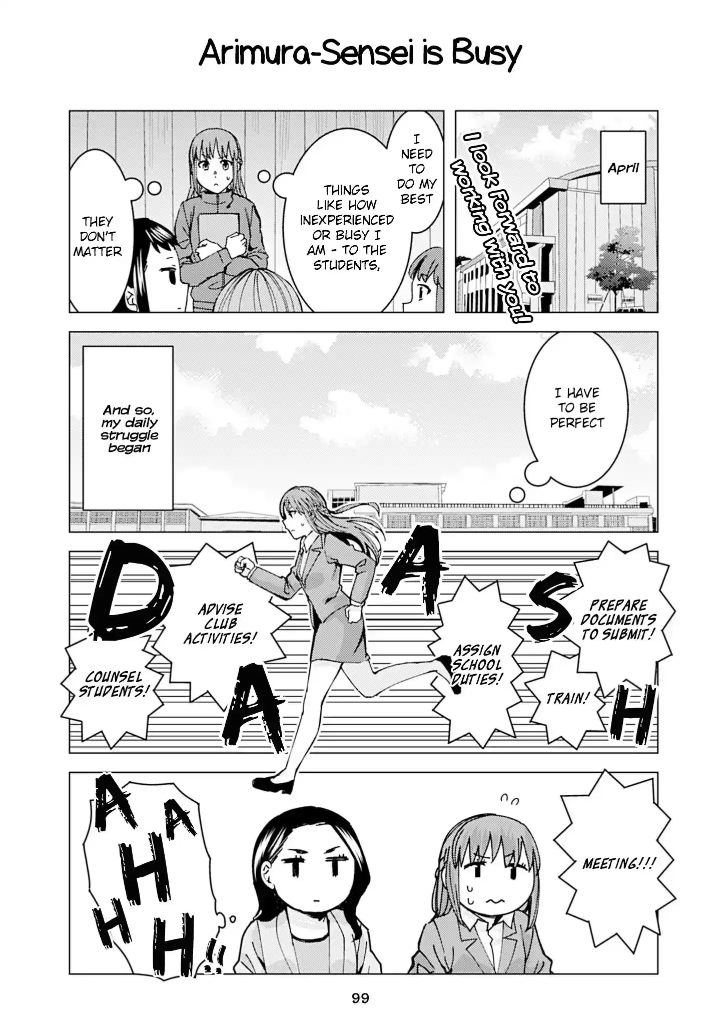 Kusanagi sensei is Being Tested Vol. 1 Ch. 86 Arimura Sensei is Busy