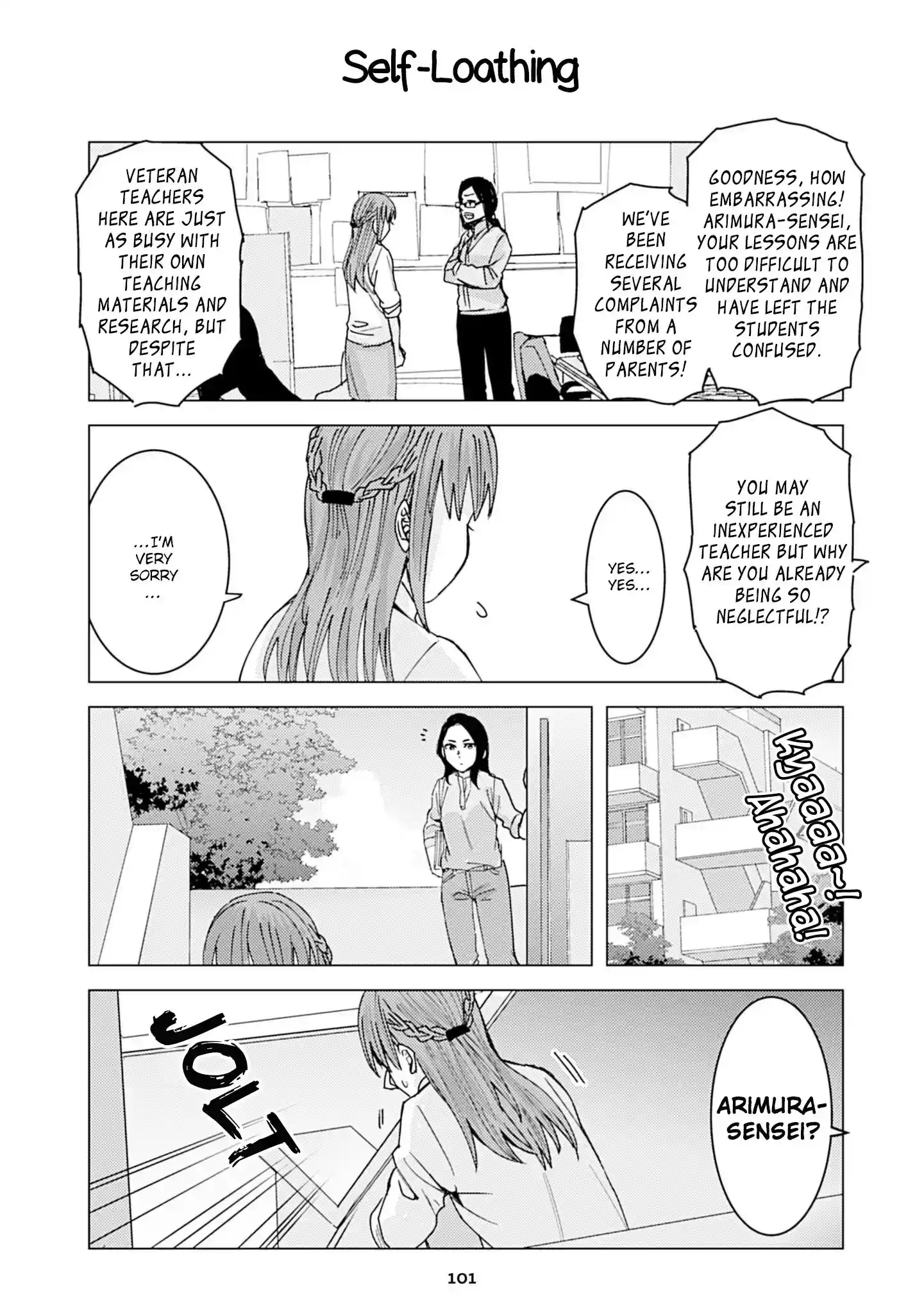 Kusanagi sensei is Being Tested Vol. 1 Ch. 88 Self Loathing