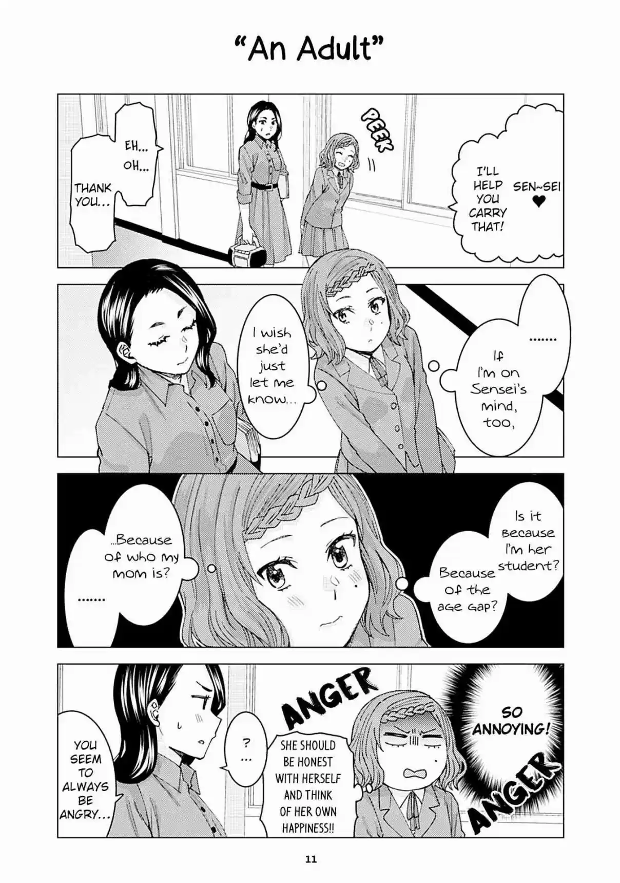 Kusanagi sensei is Being Tested Vol. 2 Ch. 127 "An Adult"