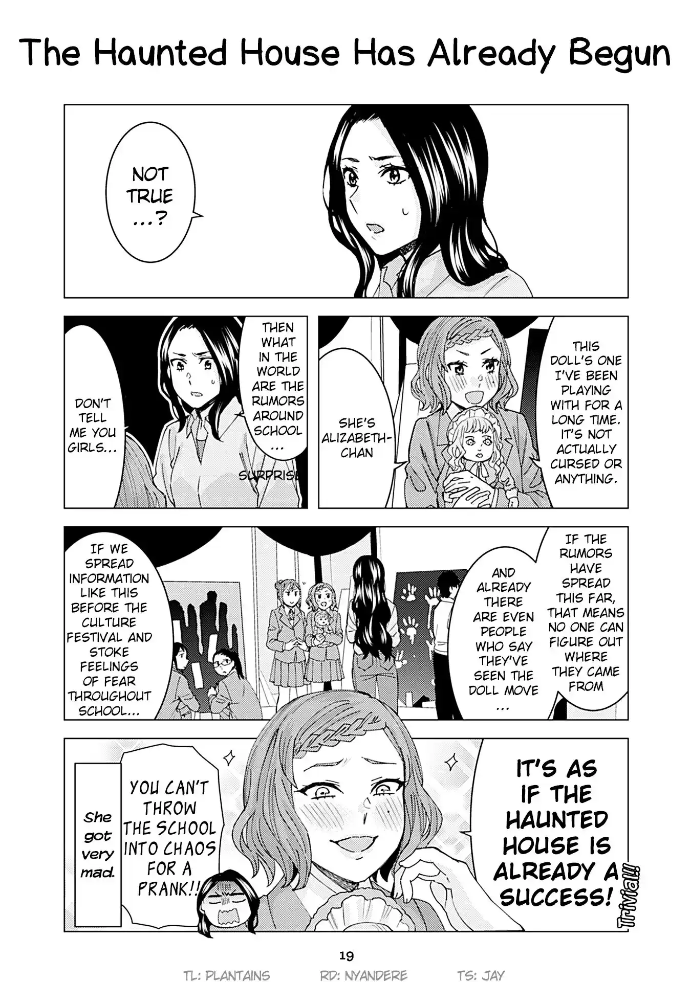 Kusanagi sensei Is Being Tested Vol. 2 Ch. 133 The Haunted House Has Already Begun