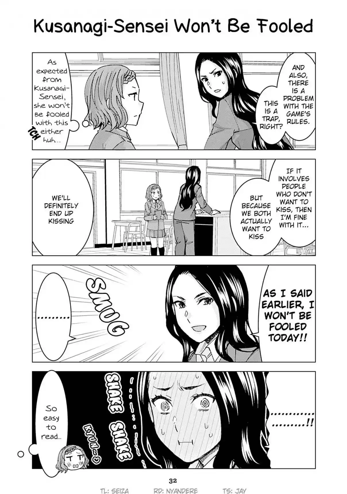 Kusanagi sensei Is Being Tested Vol. 2 Ch. 144 Kusanagi Sensei Won't Be Fooled