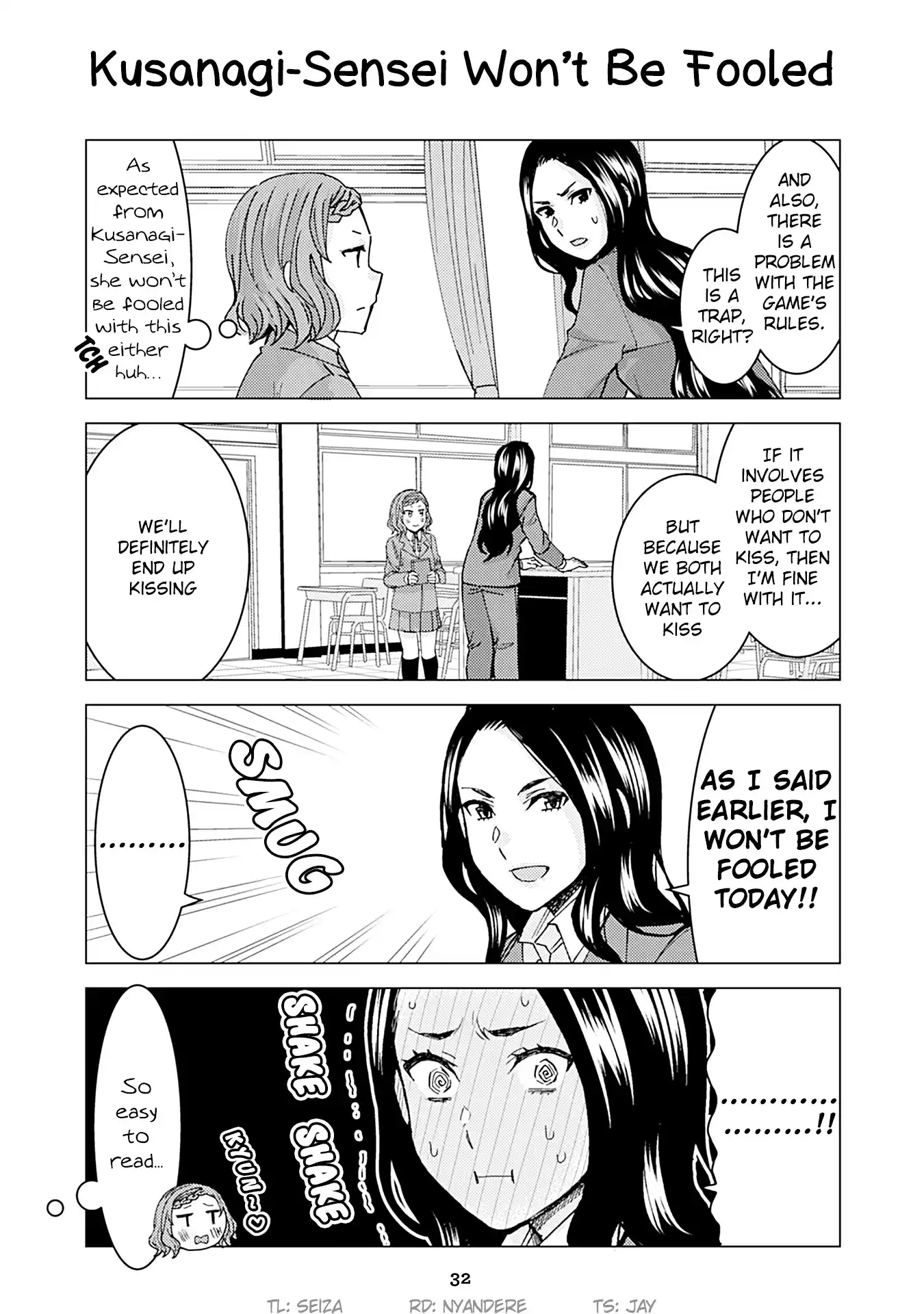 Kusanagi sensei Is Being Tested Vol. 2 Ch. 144 Kusanagi Sensei Won't Be Fooled