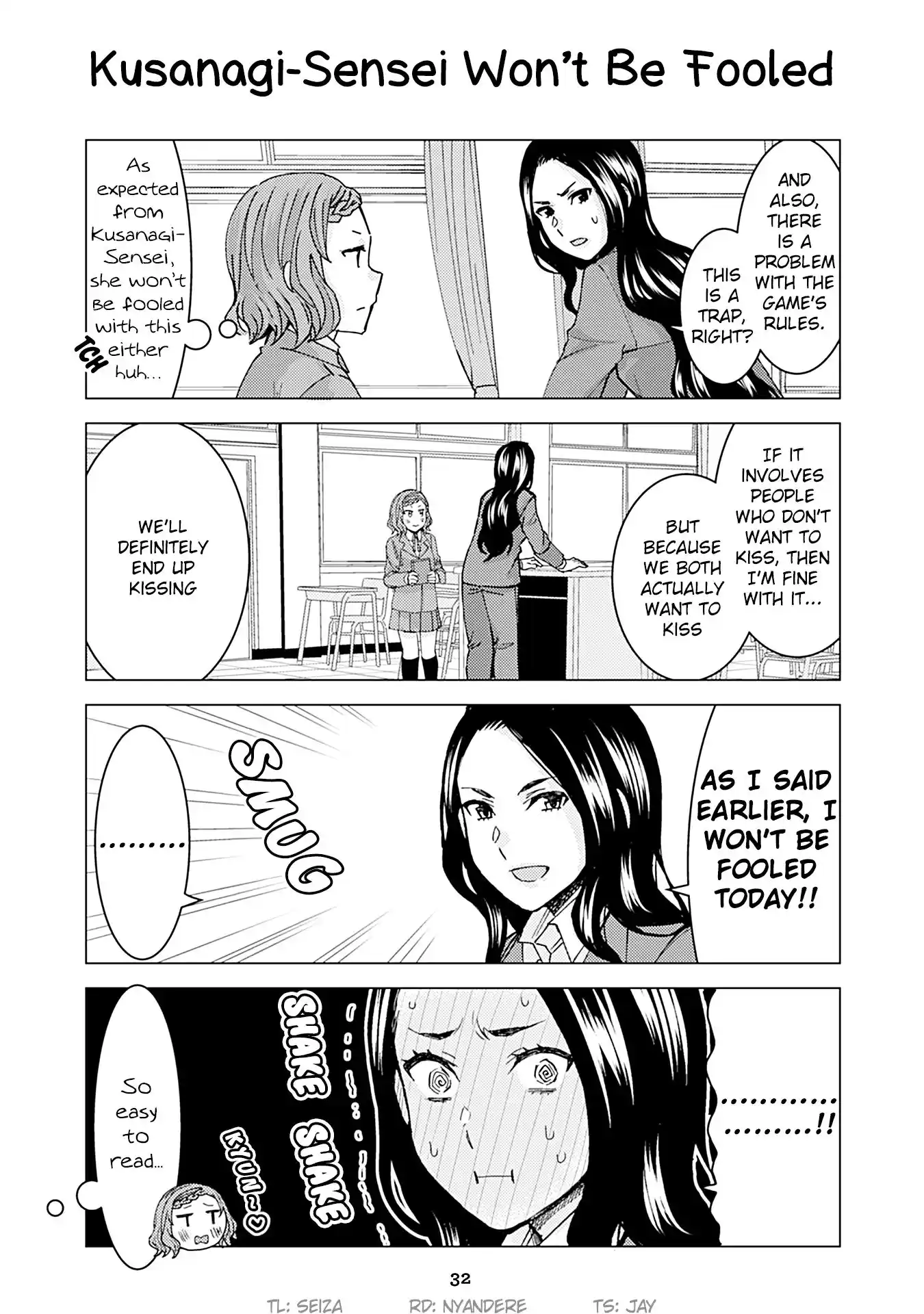 Kusanagi sensei Is Being Tested Vol. 2 Ch. 144 Kusanagi Sensei Won't Be Fooled