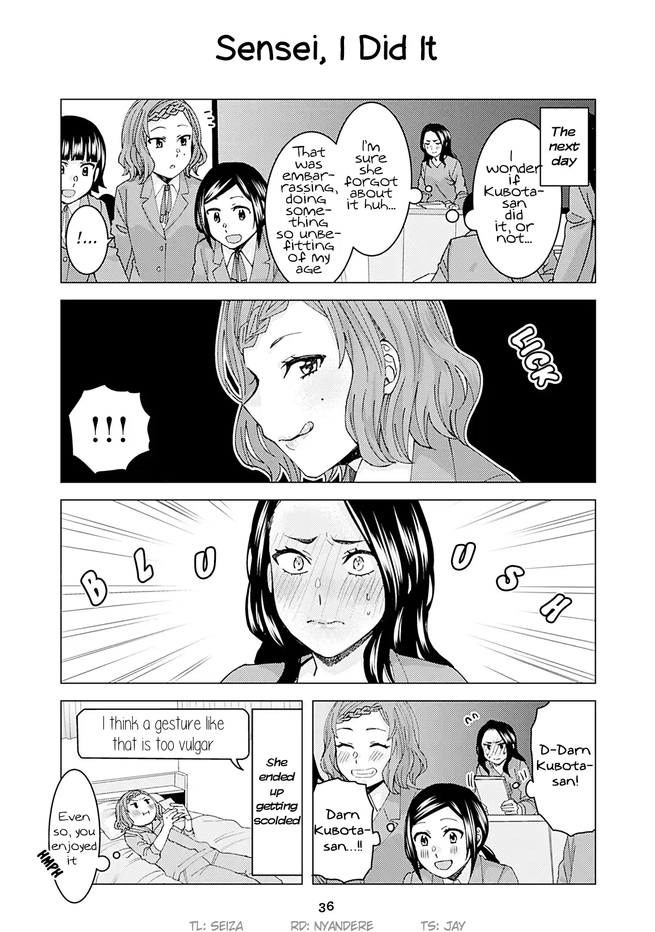 Kusanagi sensei Is Being Tested Vol. 2 Ch. 148 Sensei, I Did It