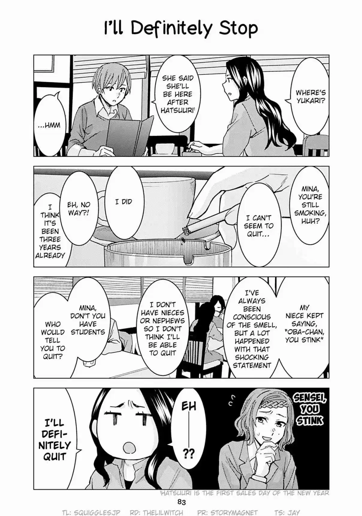 Kusanagi sensei Is Being Tested Vol. 2 Ch. 191 I'll Definitely Stop