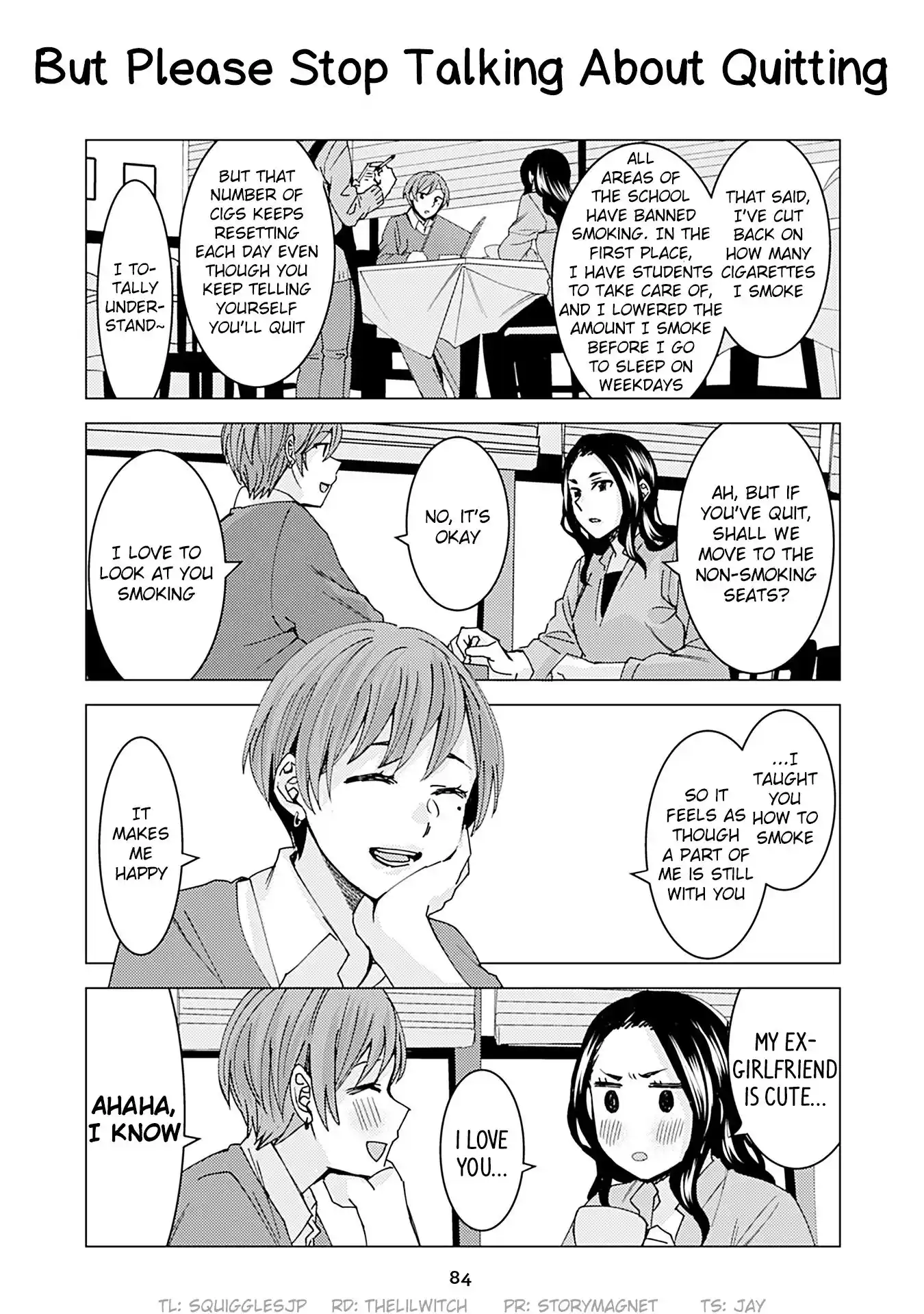 Kusanagi sensei Is Being Tested Vol. 2 Ch. 192 But Please Stop Talking About Quitting