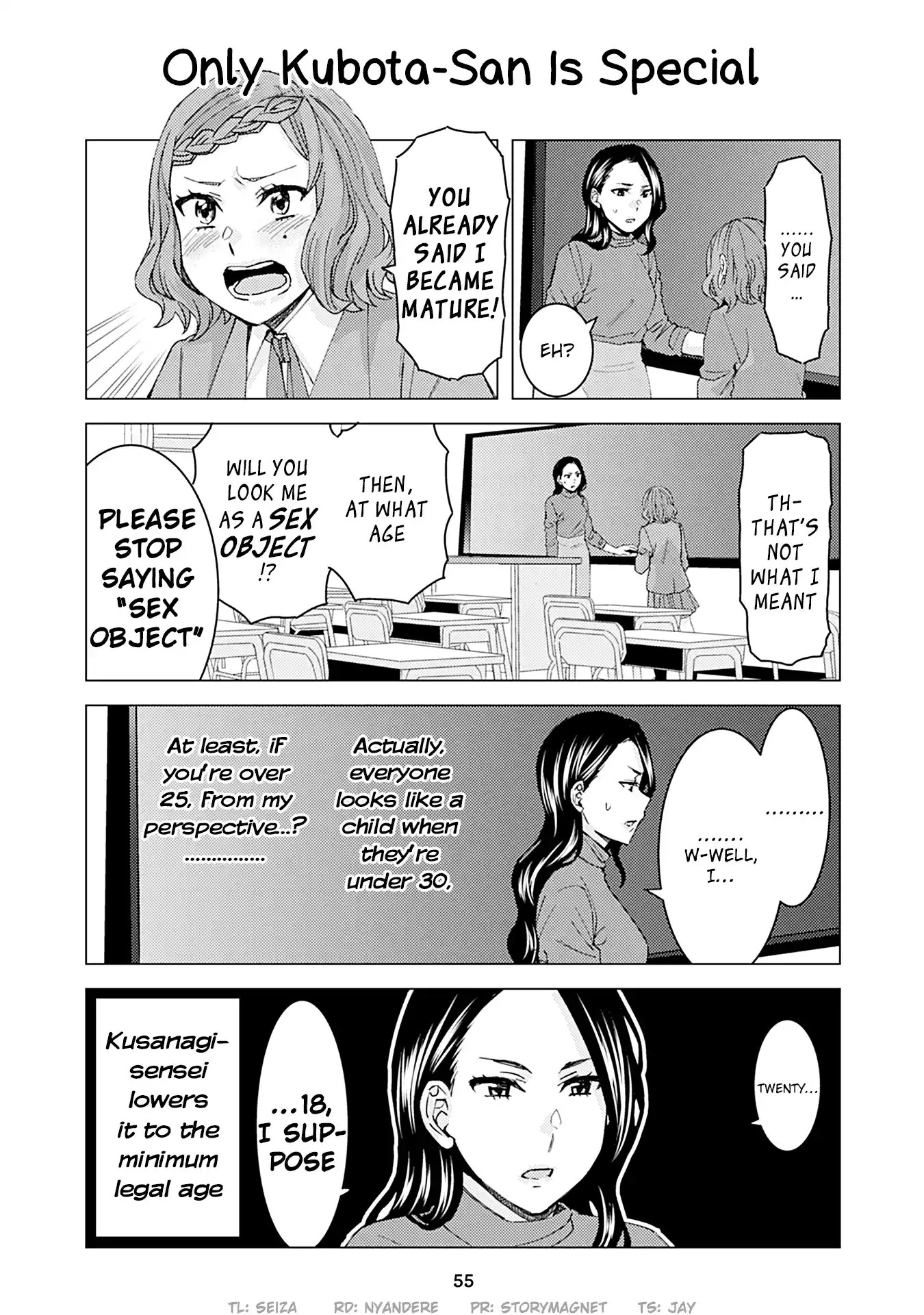 Kusanagi-sensei Is Being Tested vol.2 ch.165