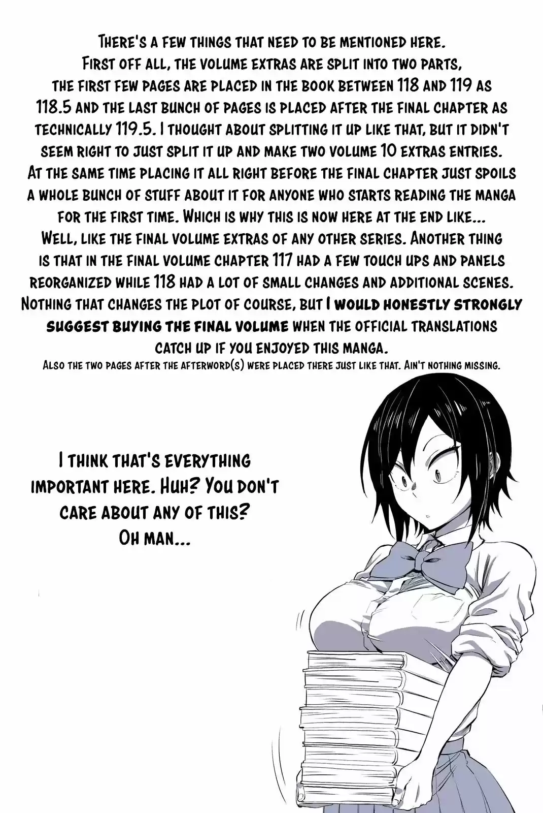 Kushuku Gakkou No Juliet vol.16 ch.119.5