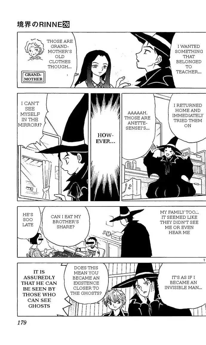 Kyōkai no Rinne Vol. 26 Ch. 258 Neck Man