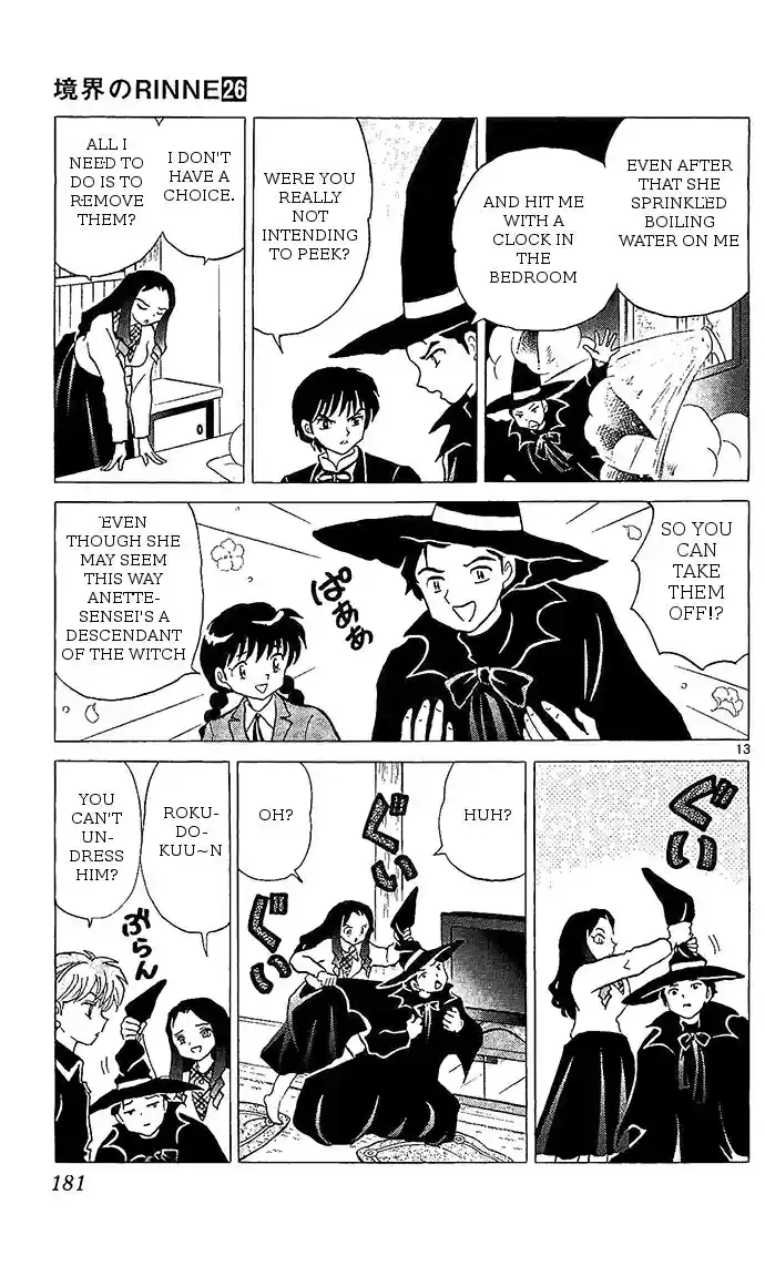 Kyōkai no Rinne Vol. 26 Ch. 258 Neck Man