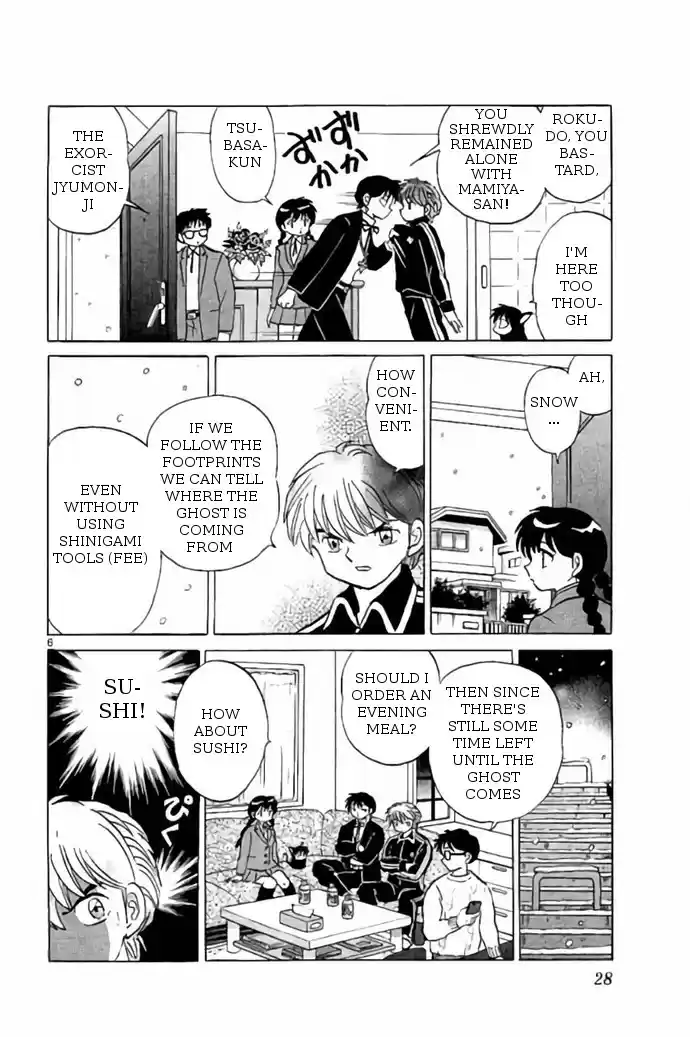 Kyōkai no Rinne Vol. 28 Ch. 270 Snowy Stairs