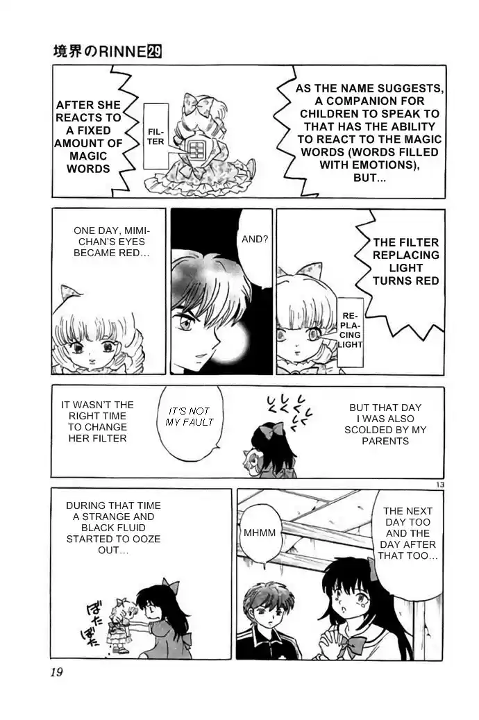 Kyōkai no Rinne Vol. 29 Ch. 279 Talking Mimi chan