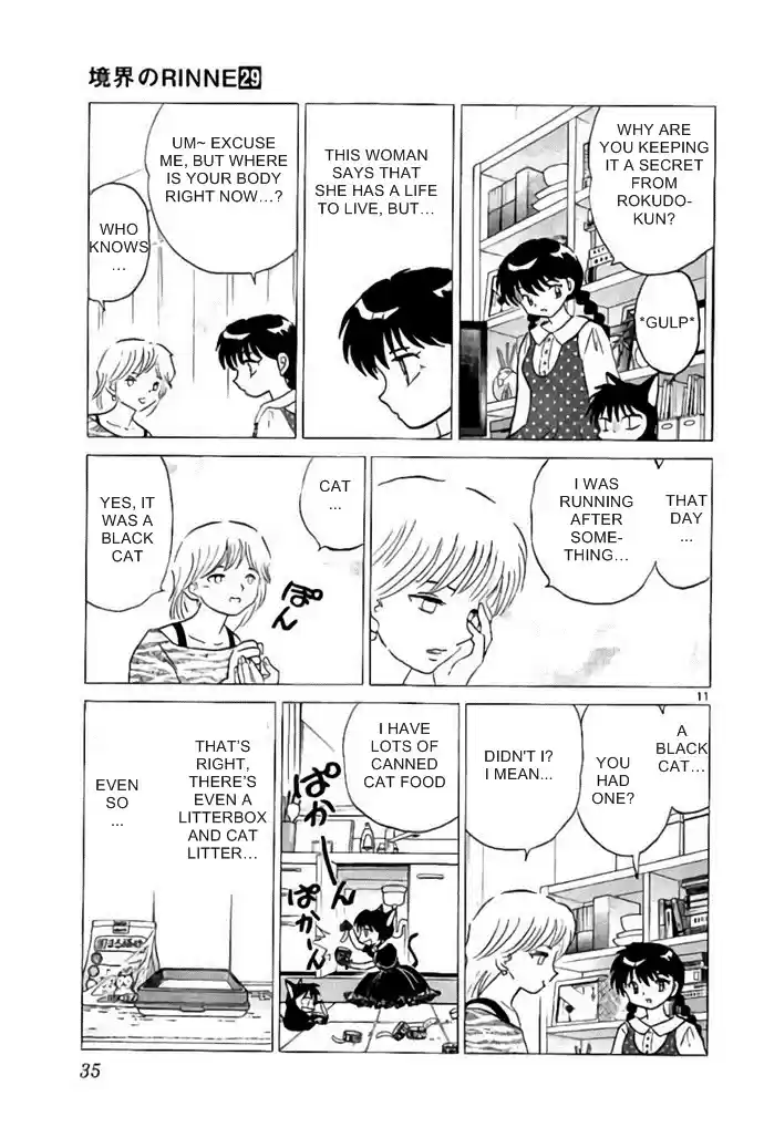 Kyōkai no Rinne Vol. 29 Ch. 280 Suzu is Missing