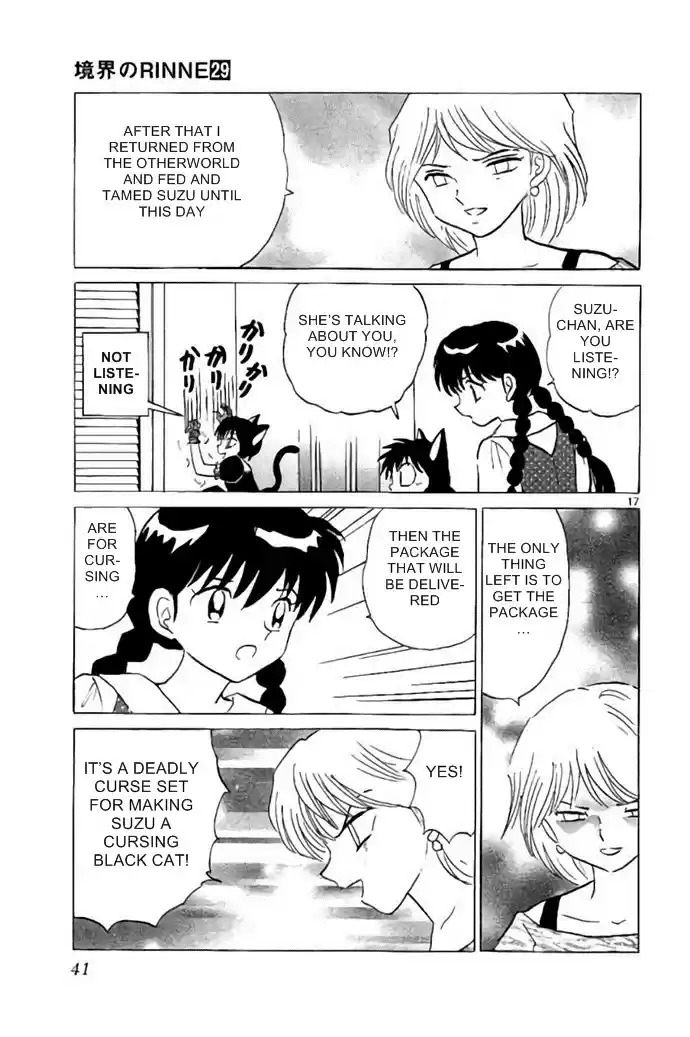 Kyōkai no Rinne Vol. 29 Ch. 280 Suzu is Missing