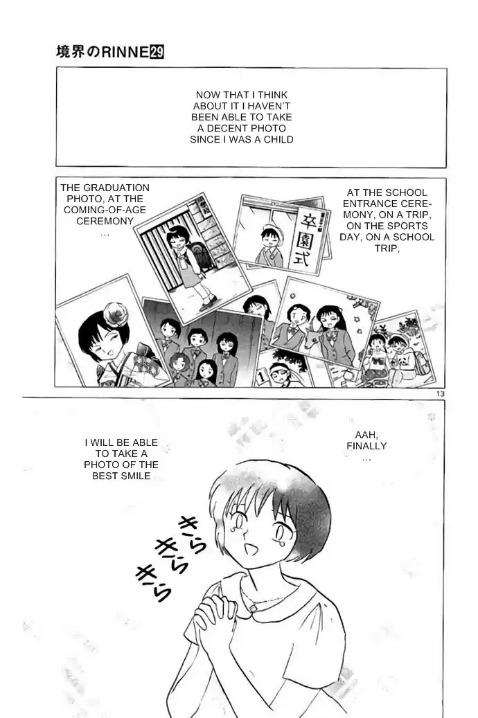 Kyōkai no Rinne Vol. 29 Ch. 284 The Ideal Smile