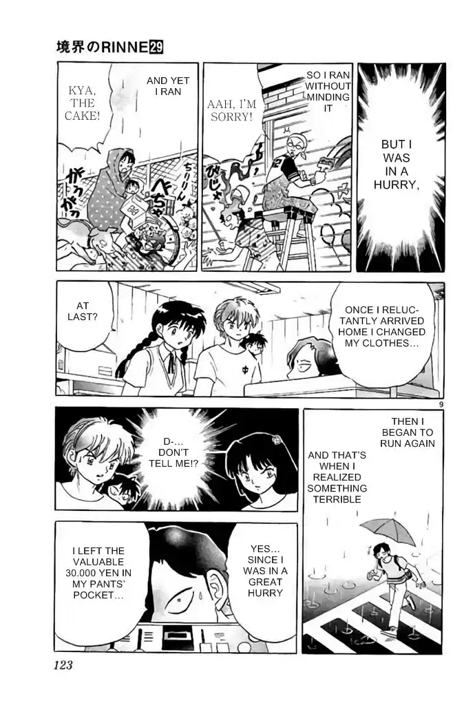 Kyōkai no Rinne Vol. 29 Ch. 285 The Earlier 30,000 Yen