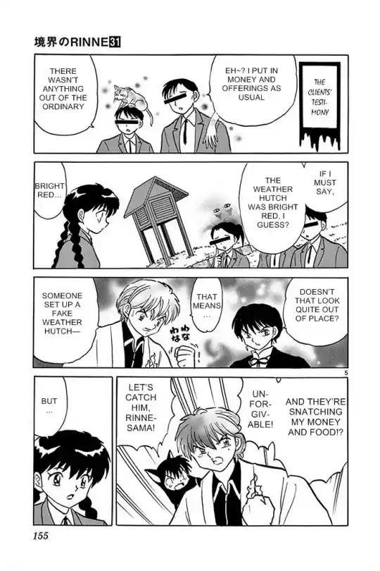 Kyōkai no Rinne Vol. 31 Ch. 307 The Red Weather Hutch