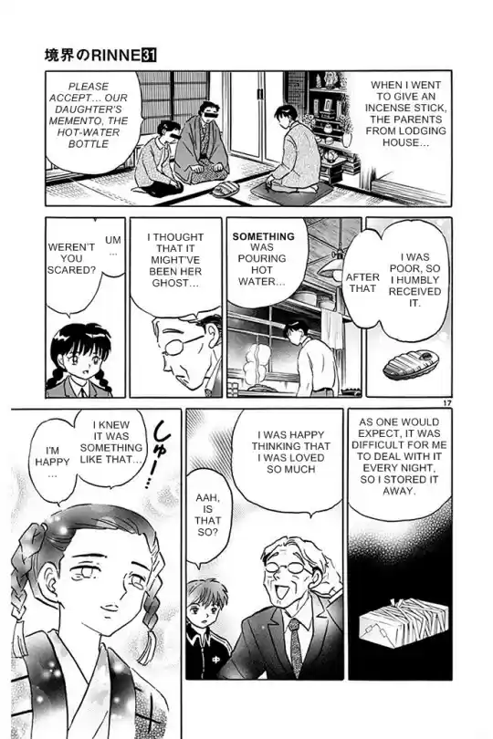 Kyōkai no Rinne Vol. 31 Ch. 308 Have a Hot Water Bottle