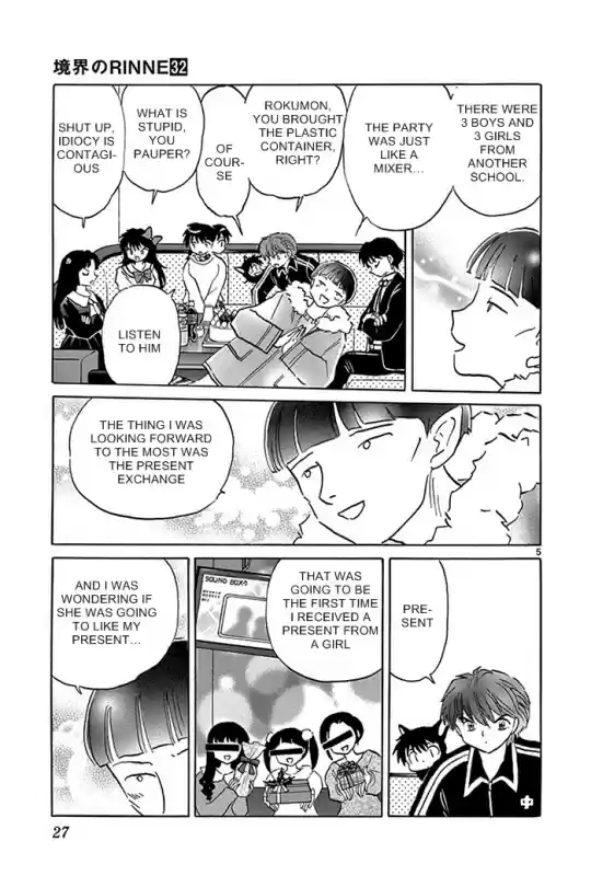 Kyōkai no Rinne Vol. 32 Ch. 310 Christmas Exorcism Party