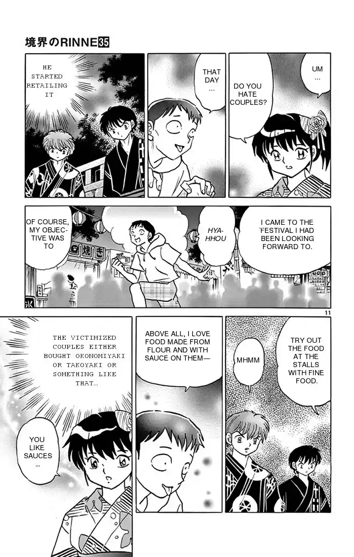 Kyōkai no Rinne Vol. 35 Ch. 341 The Tragedy of the Food made with Flour