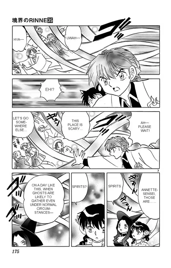 Kyōkai no Rinne Vol. 35 Ch. 348 Spirit Summoning