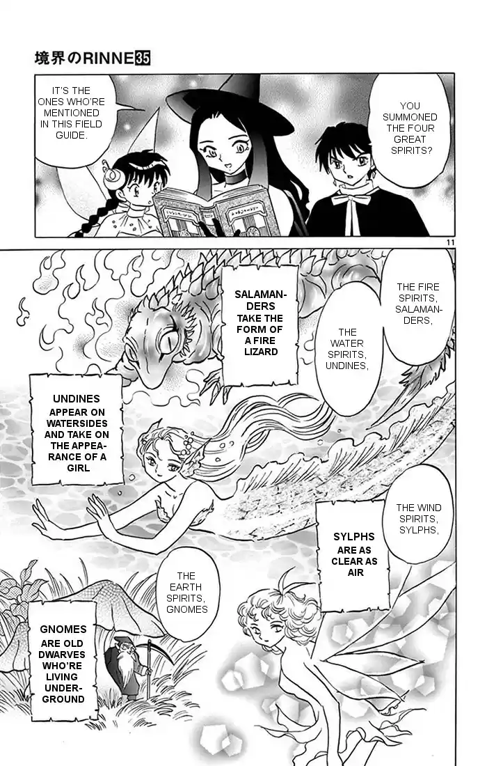 Kyōkai no Rinne Vol. 35 Ch. 348 Spirit Summoning