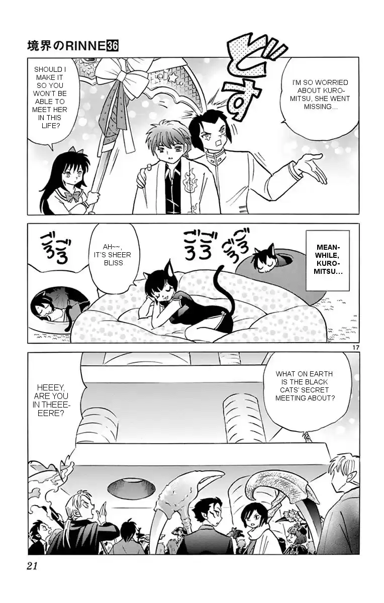 Kyōkai no Rinne Vol. 36 Ch. 349 The Disappearance of Black Cats