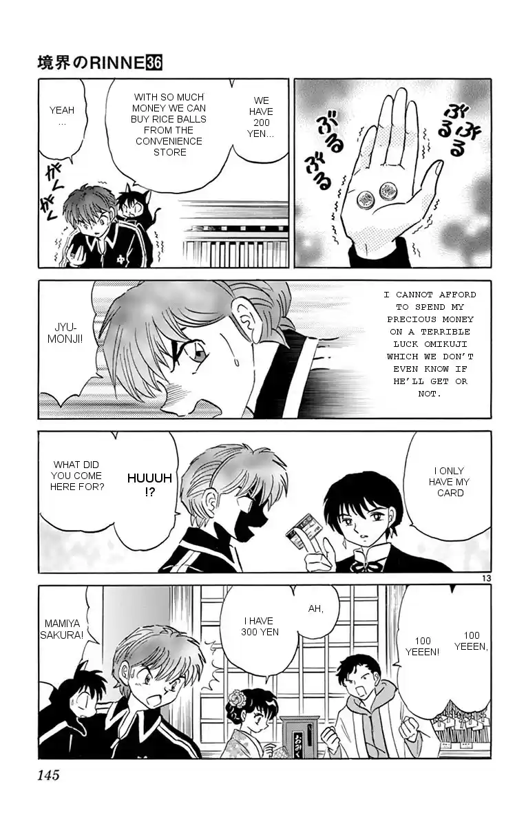 Kyōkai no Rinne Vol. 36 Ch. 356 Good Luck Omikuji