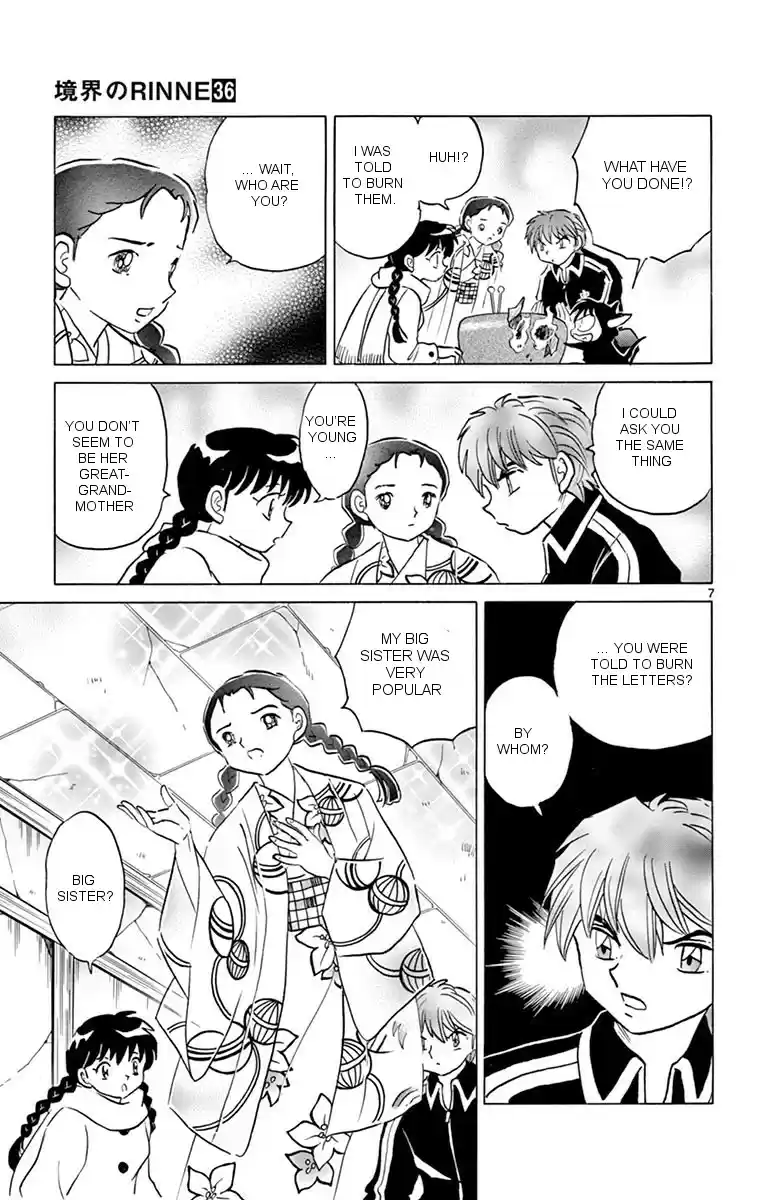 Kyōkai no Rinne Vol. 36 Ch. 358 How to use a Hibachi