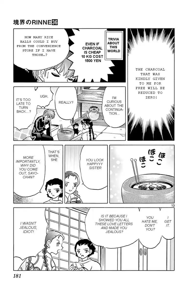 Kyōkai no Rinne Vol. 36 Ch. 358 How to use a Hibachi