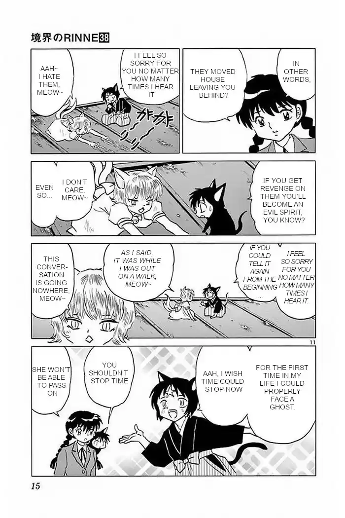 Kyōkai no Rinne Vol. 37 Ch. 369 I'm Not Scared