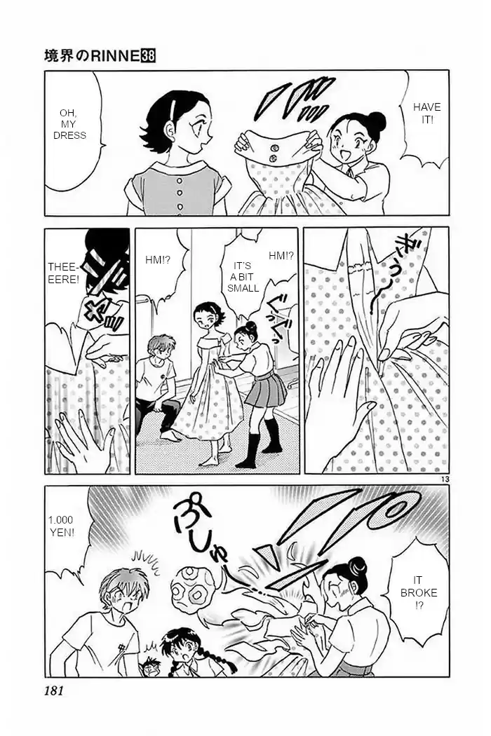 Kyōkai no Rinne Vol. 38 Ch. 378 The Dress of the Future