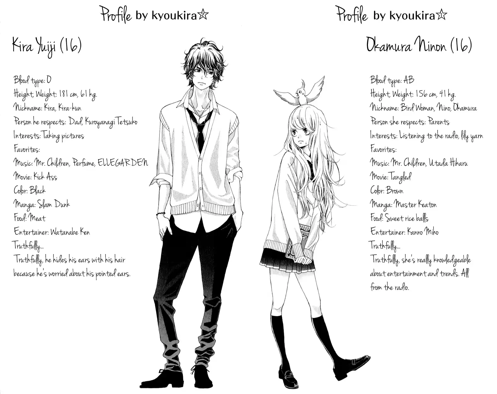 Kyou no Kira-kun Vol.1 Ch.3.5