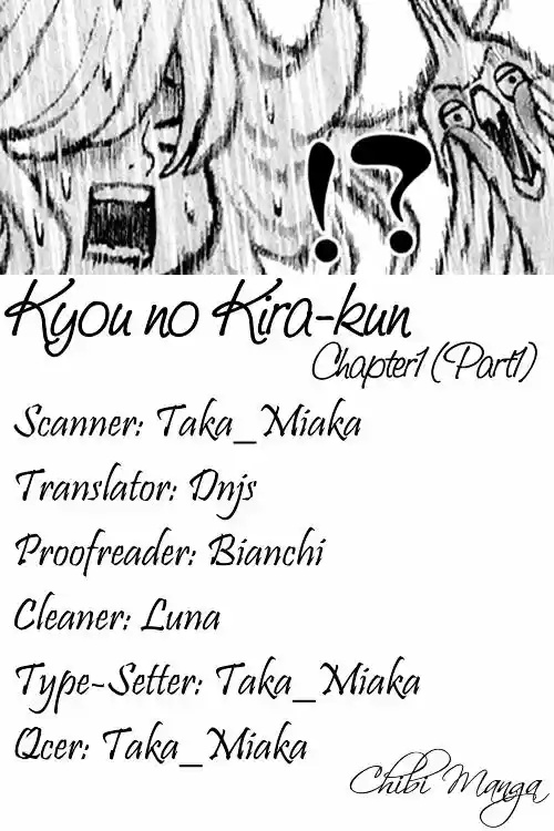 Kyou no Kira-kun Vol.1 Chapter 1.1 : 365 Days