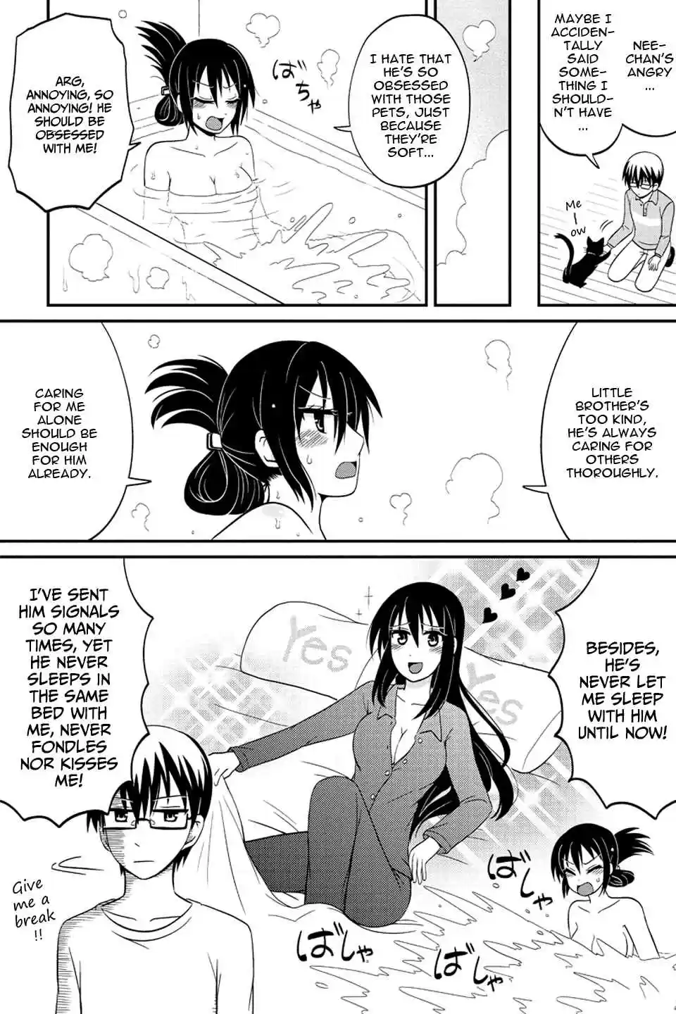 Kyoudai hodo Chikaku Tooimono wa Nai Vol. 4 Ch. 54 Cat Story (Part 2)