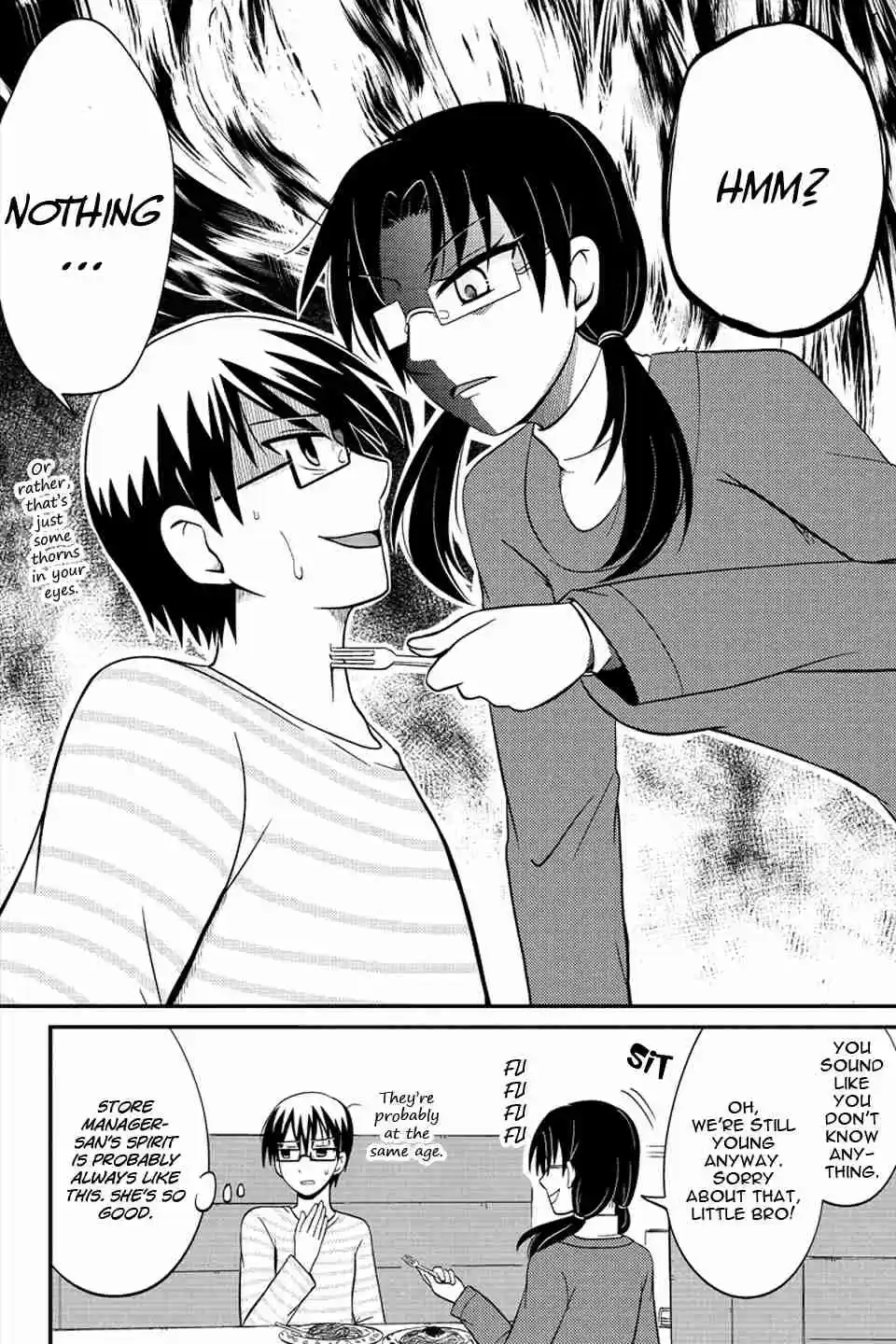 Kyoudai hodo Chikaku Tooimono wa Nai Vol. 4 Ch. 56 Glasses & Glasses (Part 1)