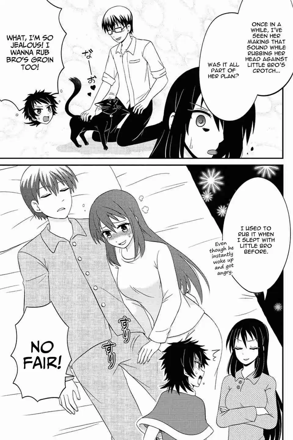 Kyoudai hodo Chikaku Tooimono wa Nai Vol. 4 Ch. 61 The girl under the bed (Nothing scary here) (Part 2)