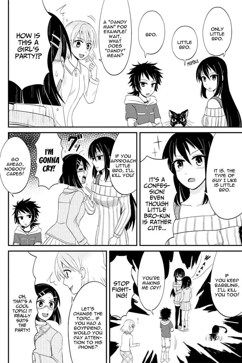 Kyoudai hodo Chikaku Tooimono wa Nai Vol. 5 Ch. 71 Girl's Party (Part 2)