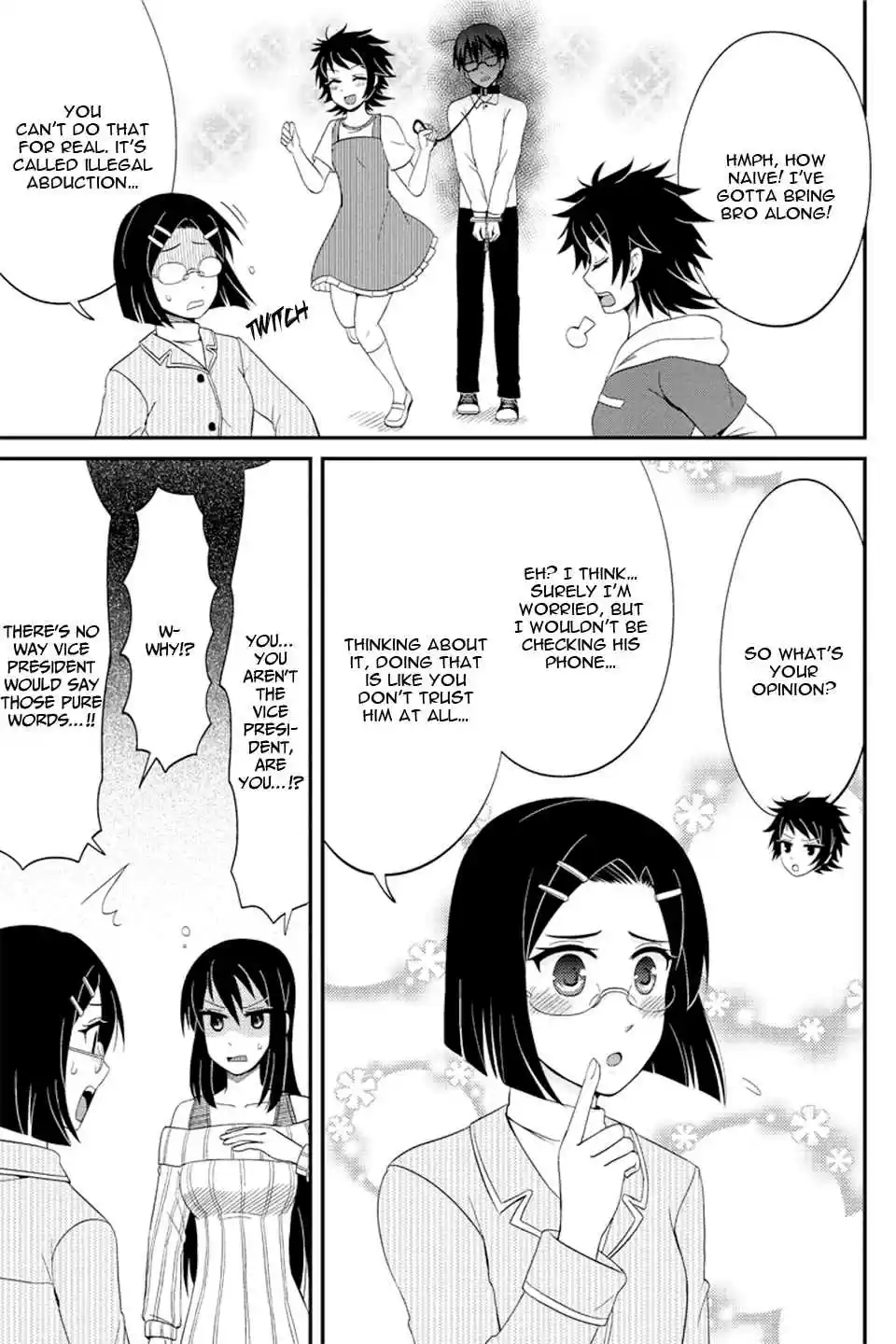 Kyoudai hodo Chikaku Tooimono wa Nai Vol. 5 Ch. 71 Girl's Party (Part 2)