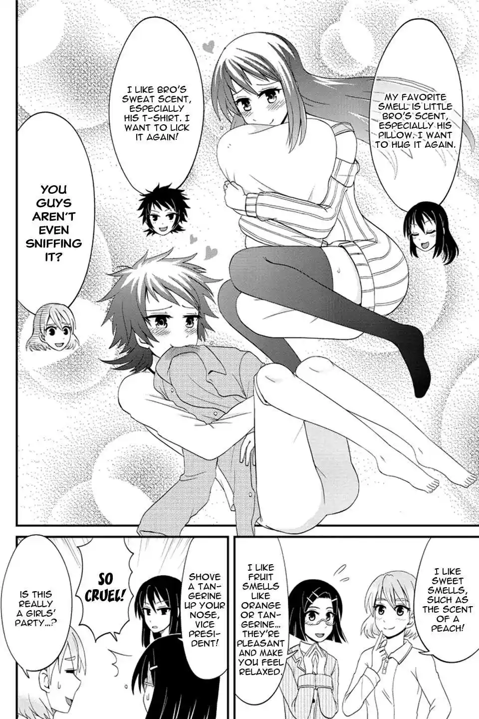 Kyoudai hodo Chikaku Tooimono wa Nai Vol. 5 Ch. 71 Girl's Party (Part 2)