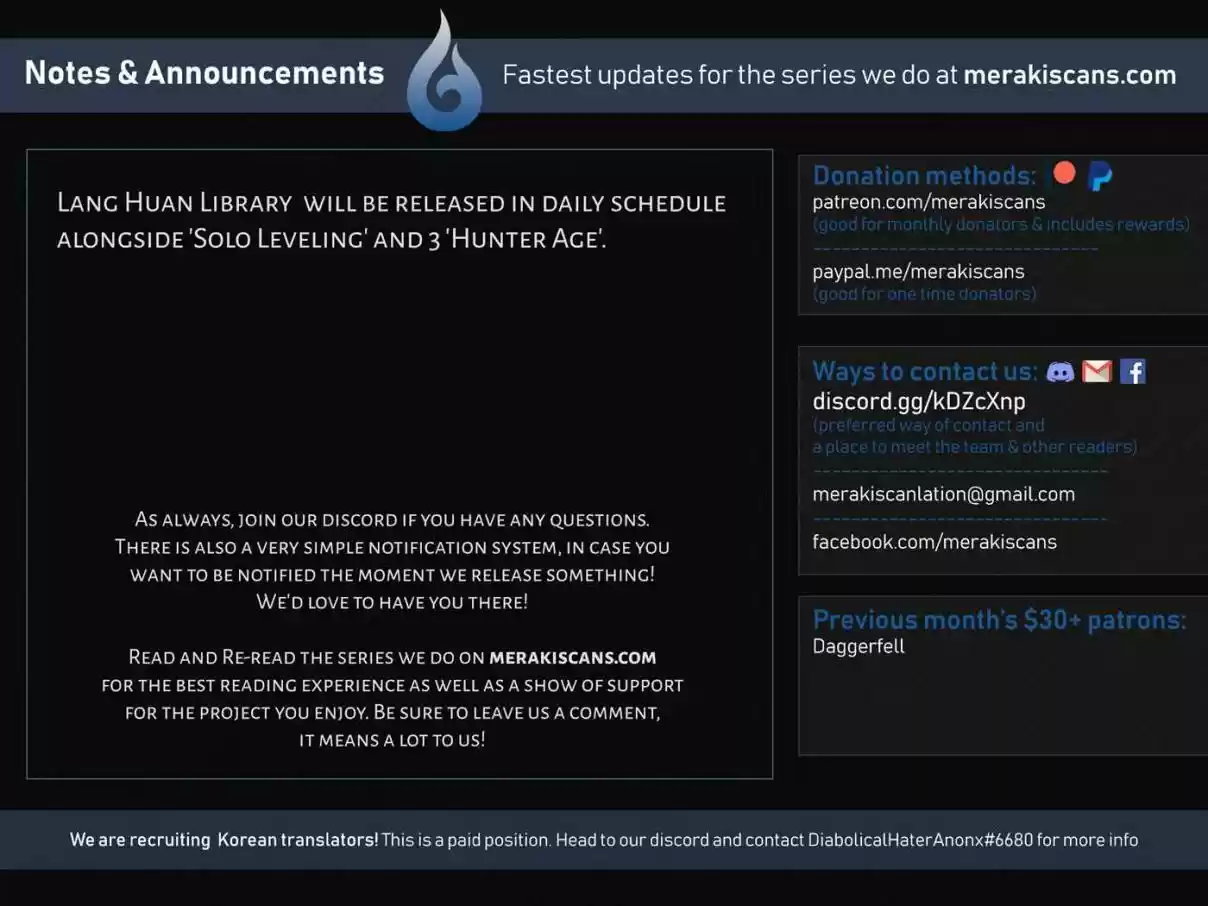 Lang Huan Library Ch. 8