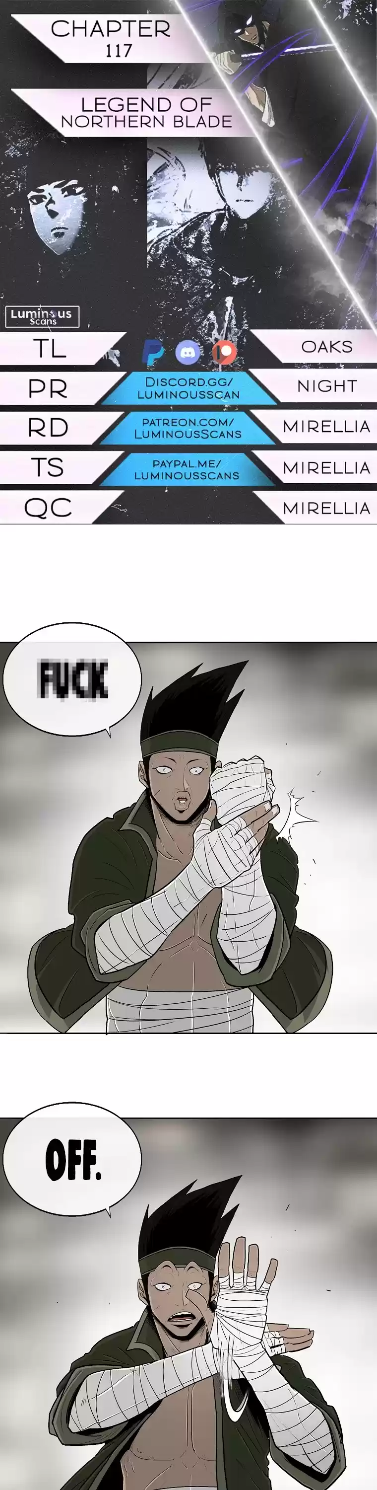 Legend Of The Northern Blade Chapter 117