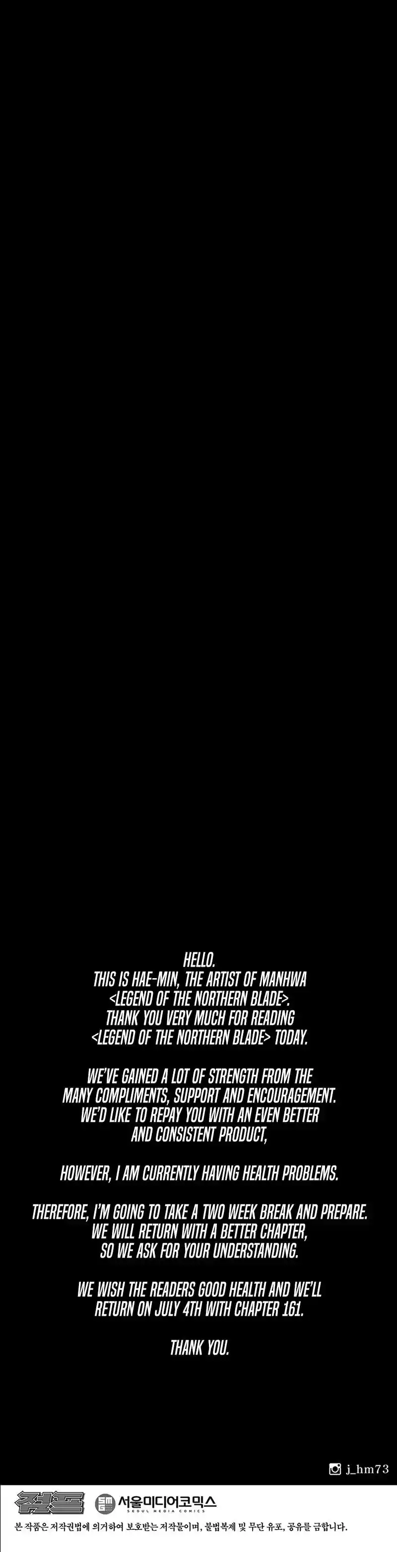 Legend of the Northern Blade Chapter 160