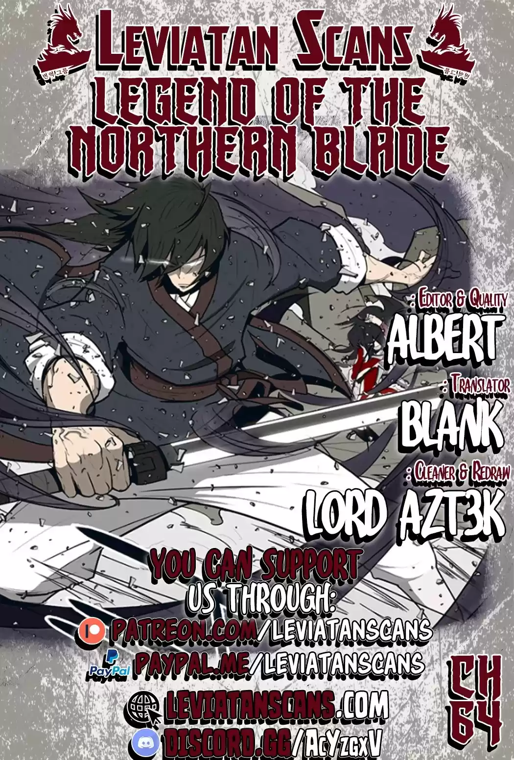 Legend Of The Northern Blade Chapter 64
