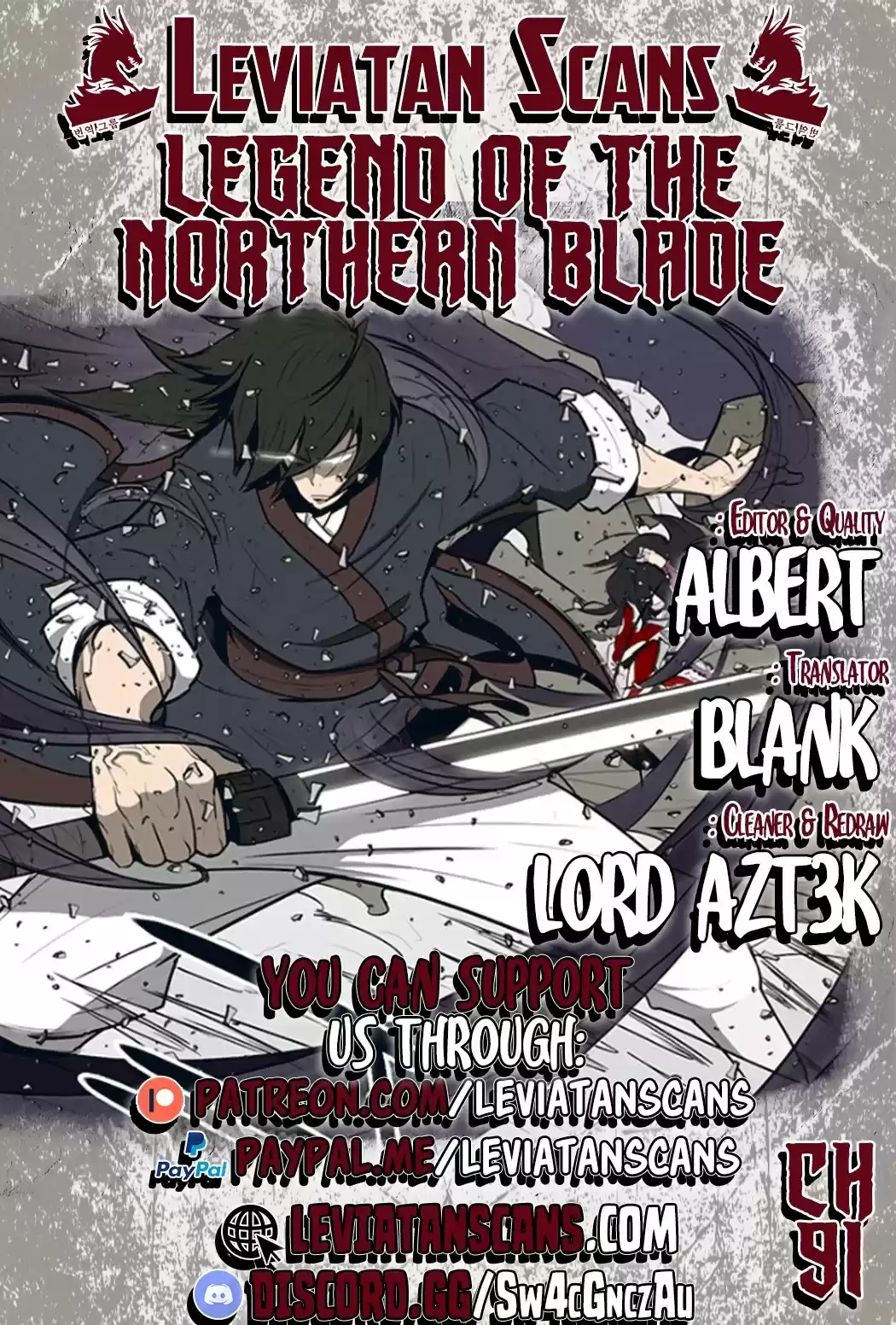 Legend Of The Northern Blade Chapter 91