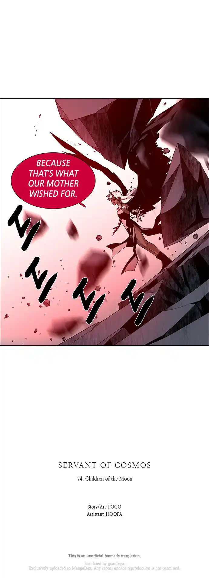 Lessa - Servant Of Cosmos Chapter 74