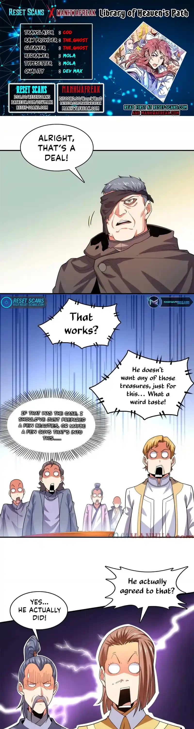 Library Of Heaven's Path Chapter 268